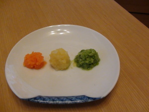 野菜の三色信号